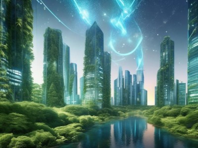 AI科技动态壁纸，未来科技与自然的完美融合