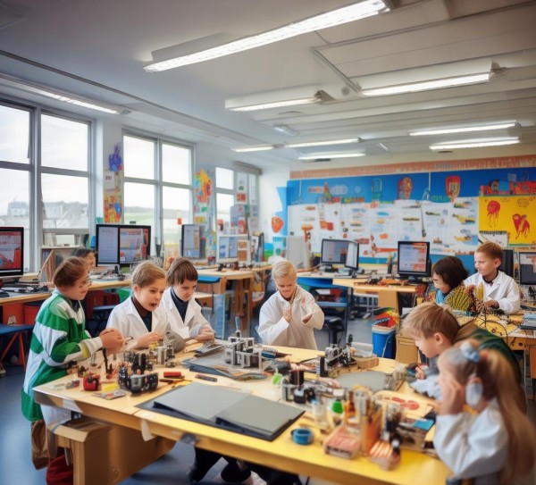小学科技活动室,创意与实践的天地 小学科技活动室,创意与实践的天地